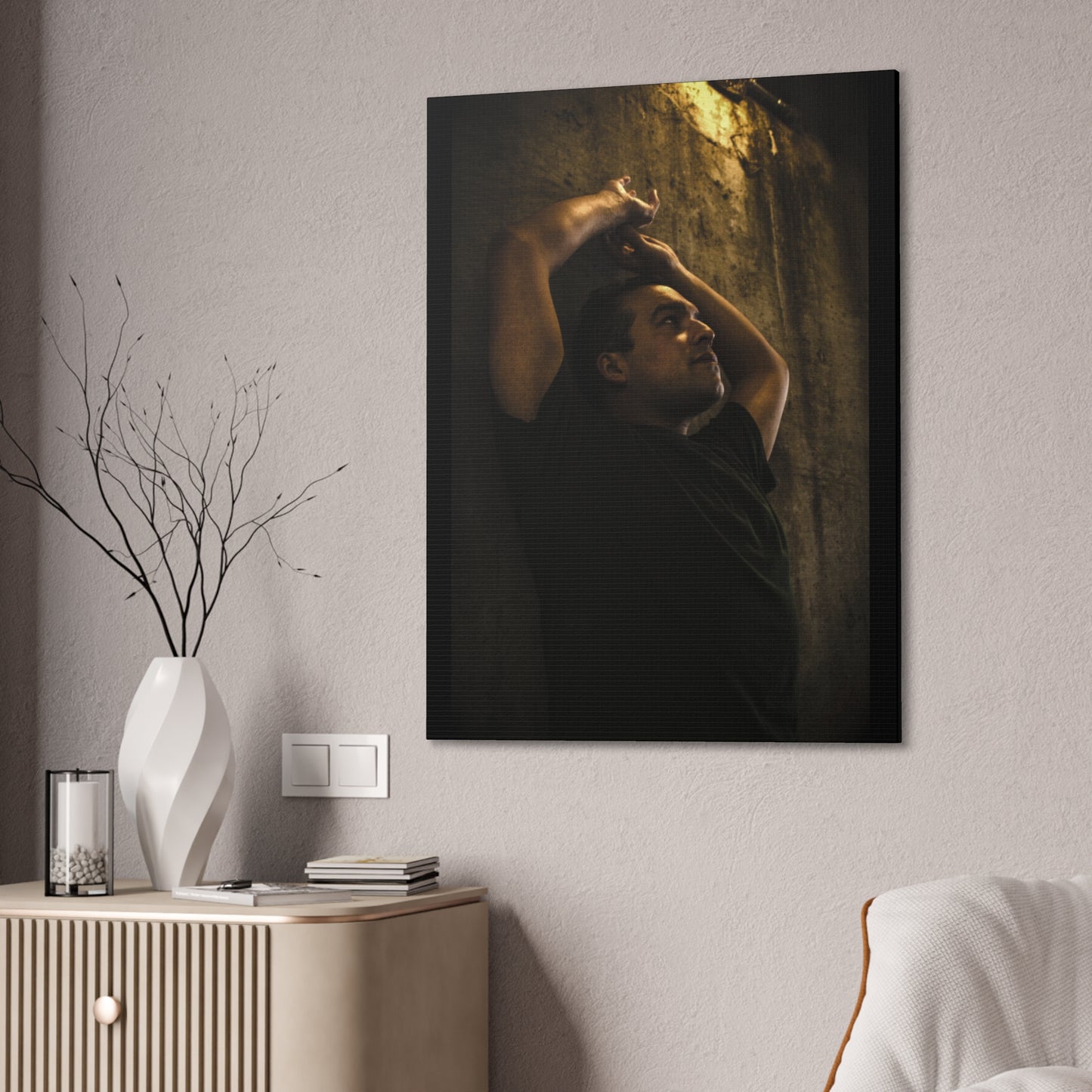 Canvas Art Print, Wall Decor for Home, Unique Gift for Art Lovers, Modern Design for Living Room, Stylish Decoration