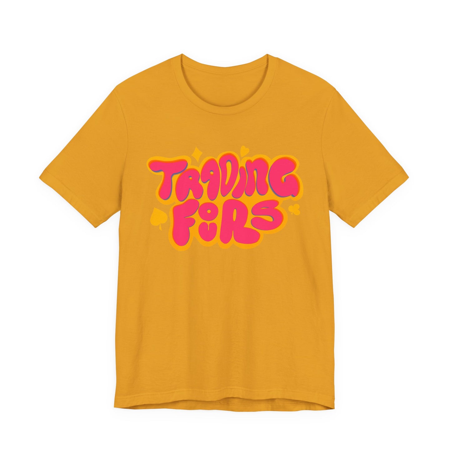 Vibrant Trading Fours Tee, Unisex Graphic T-Shirt, Fun Casual Wear, Gift for Animal Lovers, Ideal for Parties & Events