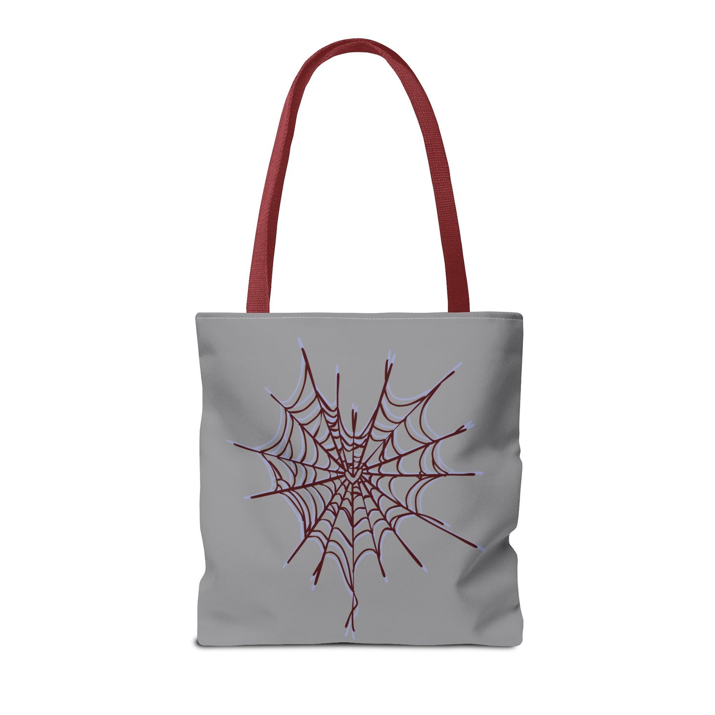 Spooky Spiderweb Tote Bag, Halloween Accessories, Eco-Friendly Tote, Fun Chic Bag, Holiday Gift, Daily Use