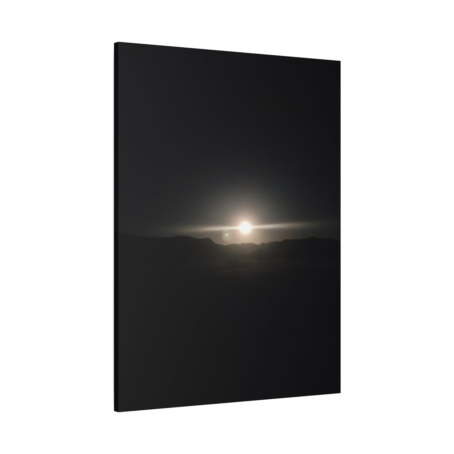 Stretched Canvas Art Print, Modern Wall Decor, Sunset Photography, Home Aesthetic, Gift for Her, Art for Living Room