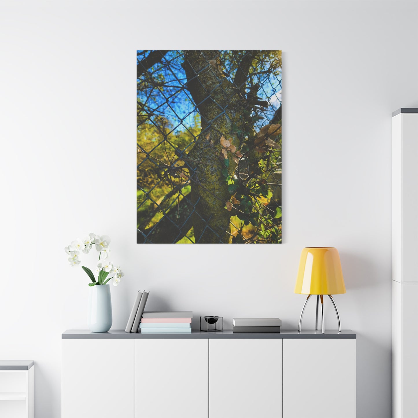 Nature-Inspired Canvas Art, Botanical Wall Decor, Home Aesthetic, Gift for Gardeners, Rustic Art for Living Room, Greenery Home Decor