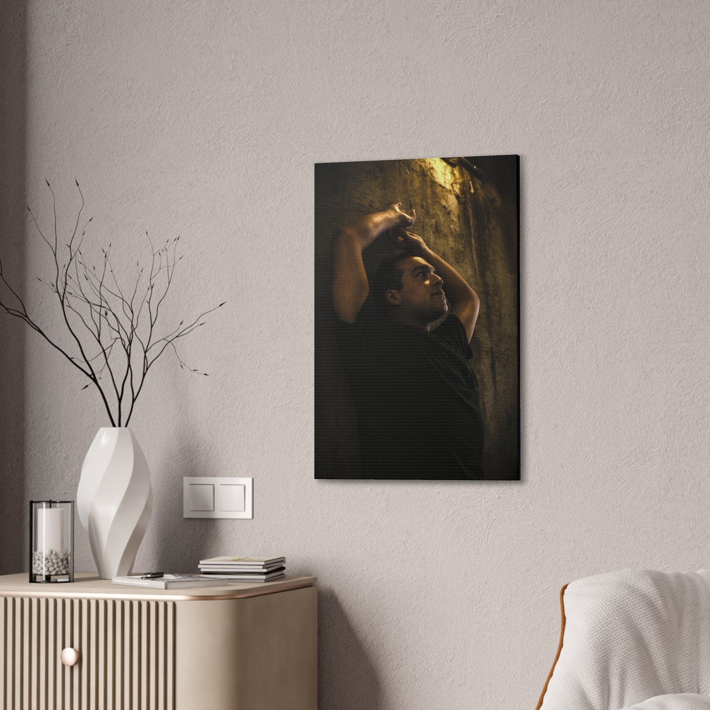 Canvas Art Print, Wall Decor for Home, Unique Gift for Art Lovers, Modern Design for Living Room, Stylish Decoration