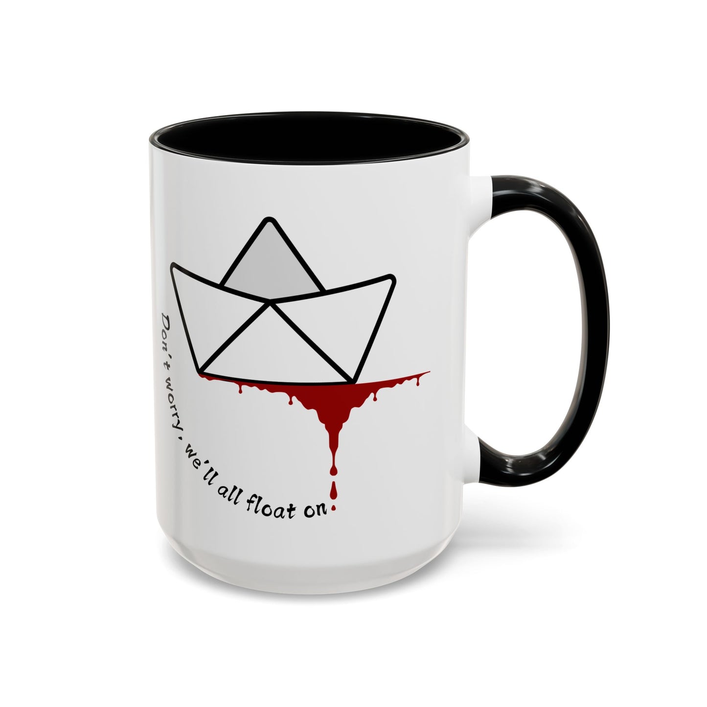 Spooky Accent Coffee Mug (Halloween, Horror, Gift for Fans, Unique Design, Quote Mug)
