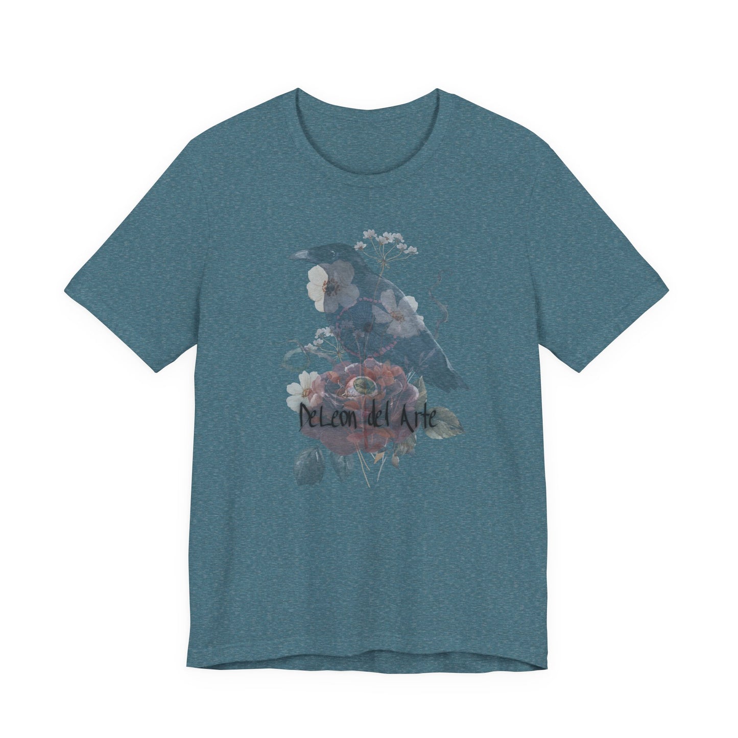 Artistic Bird Tee, Unisex T-Shirt for Art Lovers, Nature Inspired Gift, Casual Wear, Creative Expression