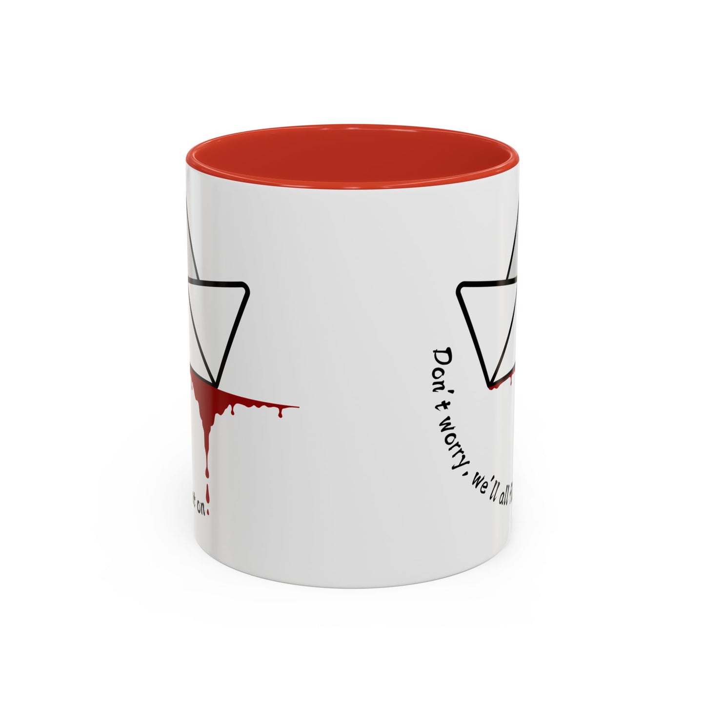 Spooky Accent Coffee Mug (Halloween, Horror, Gift for Fans, Unique Design, Quote Mug)