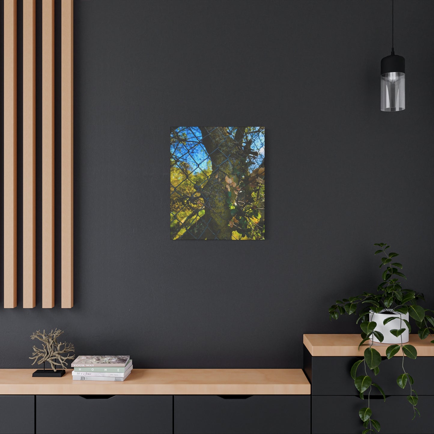 Nature-Inspired Canvas Art, Botanical Wall Decor, Home Aesthetic, Gift for Gardeners, Rustic Art for Living Room, Greenery Home Decor