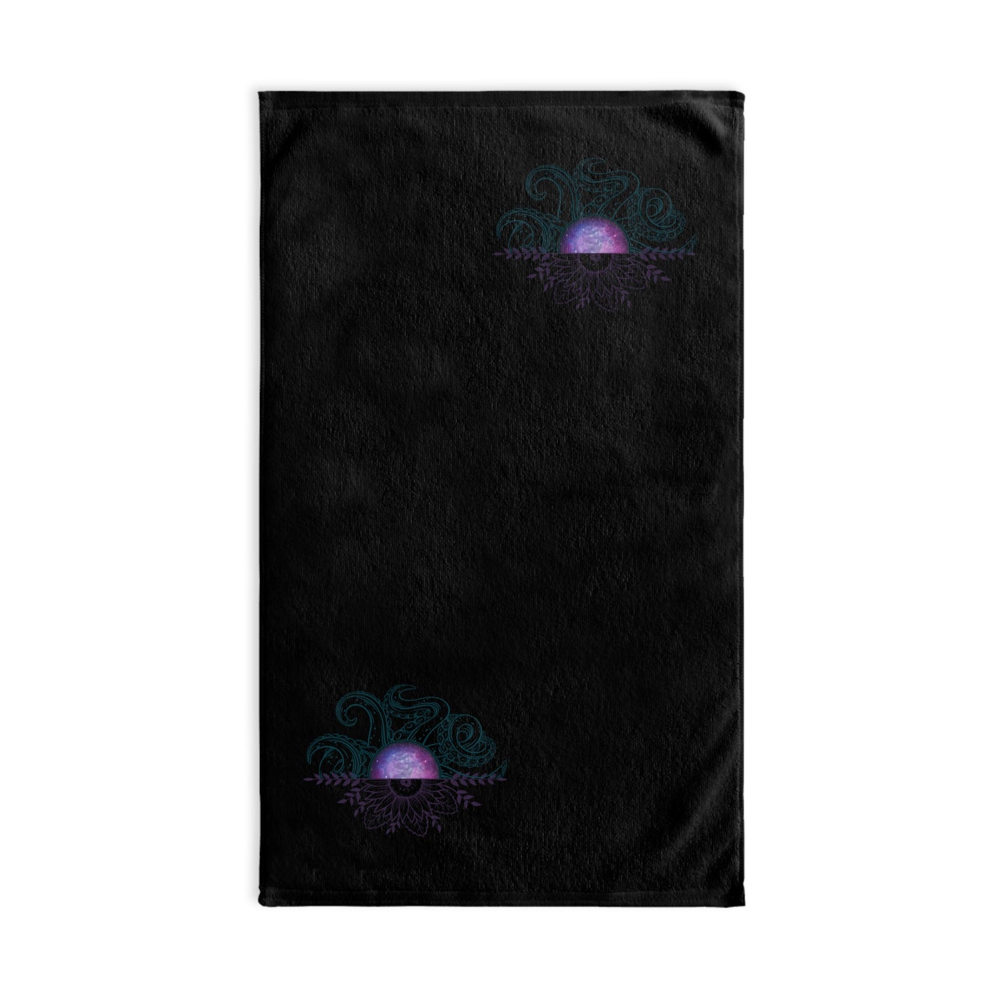 Mystical Ocean-Inspired Hand Towel, Beach Decor, Gift for Ocean Lovers, Unique Home Accessory, Bathroom Essential, Coastal Vibe