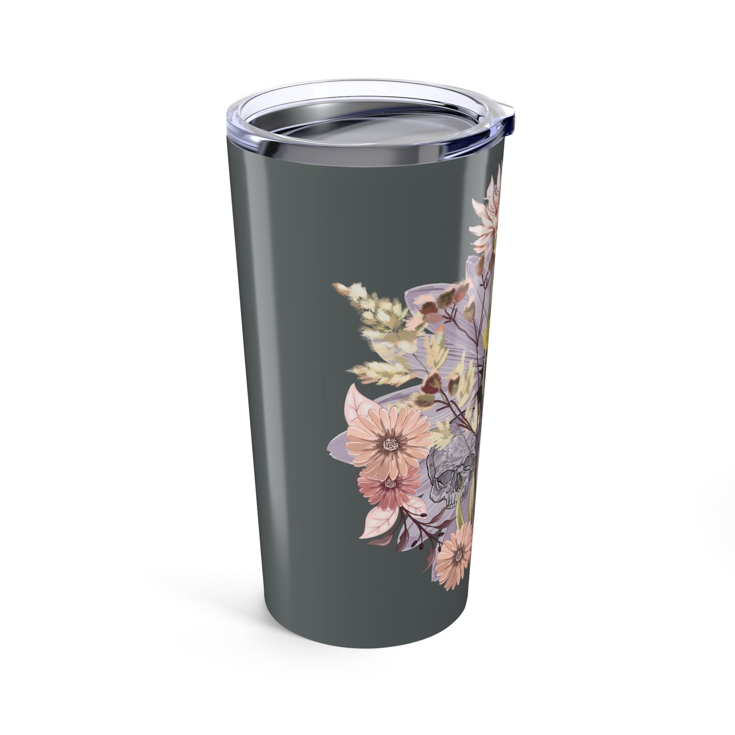 Floral Tumbler 20oz | Stylish Travel Mug for Coffee, Tea, Gifts, Home Decor, Floral Design