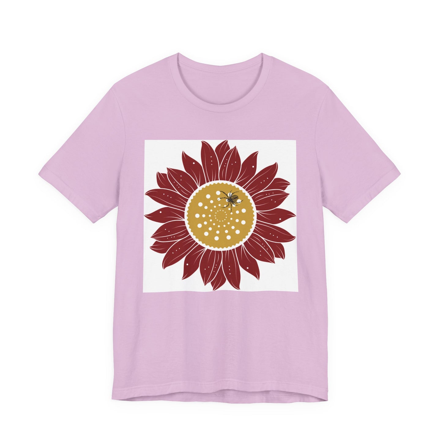 Sunflower Tee, Unisex T-Shirt for Art Lovers, Nature Inspired Gift, Casual Wear, Creative Expression