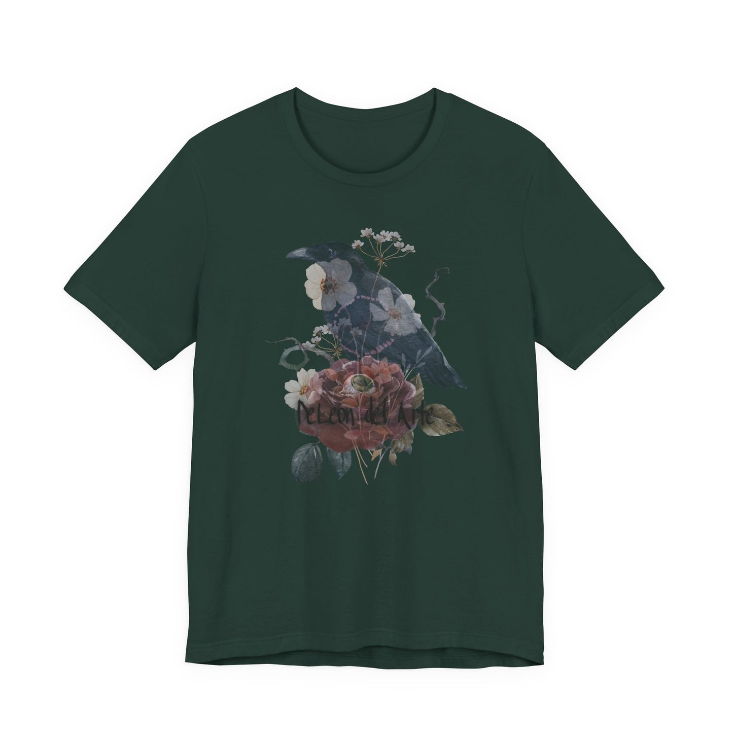 Artistic Bird Tee, Unisex T-Shirt for Art Lovers, Nature Inspired Gift, Casual Wear, Creative Expression