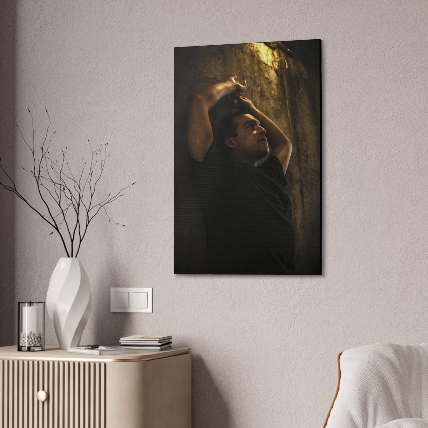 Canvas Art Print, Wall Decor for Home, Unique Gift for Art Lovers, Modern Design for Living Room, Stylish Decoration