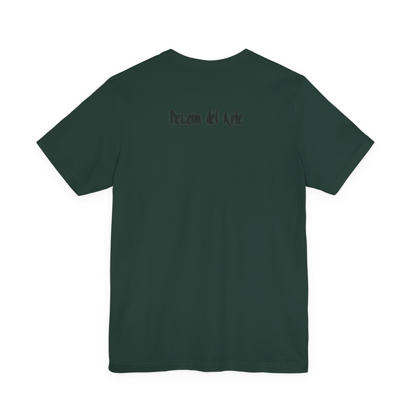 Double-sided Split Logo Artistic Bird Tee, Unisex T-Shirt for Art Lovers, Nature Inspired Gift, Casual Wear, Creative Expression