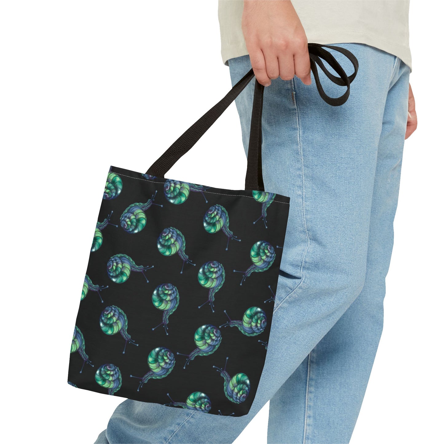 Eco Chic Tote Bag, Stylish Beach Bag, Unique Shopping Tote, Trendy Gift Bag, Nautical Decorative Tote, Marine Pattern Accessory