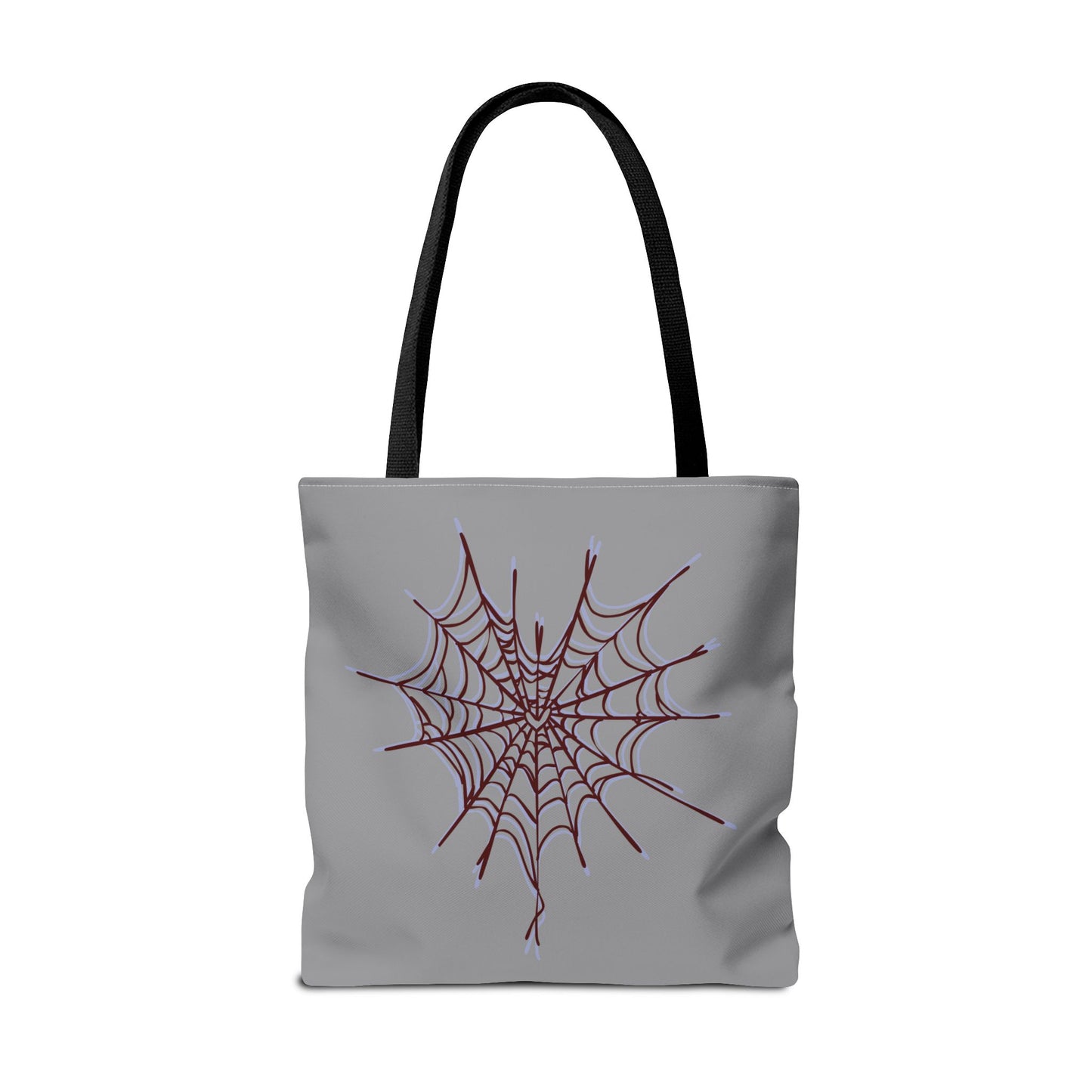 Spooky Spiderweb Tote Bag, Halloween Accessories, Eco-Friendly Tote, Fun Chic Bag, Holiday Gift, Daily Use