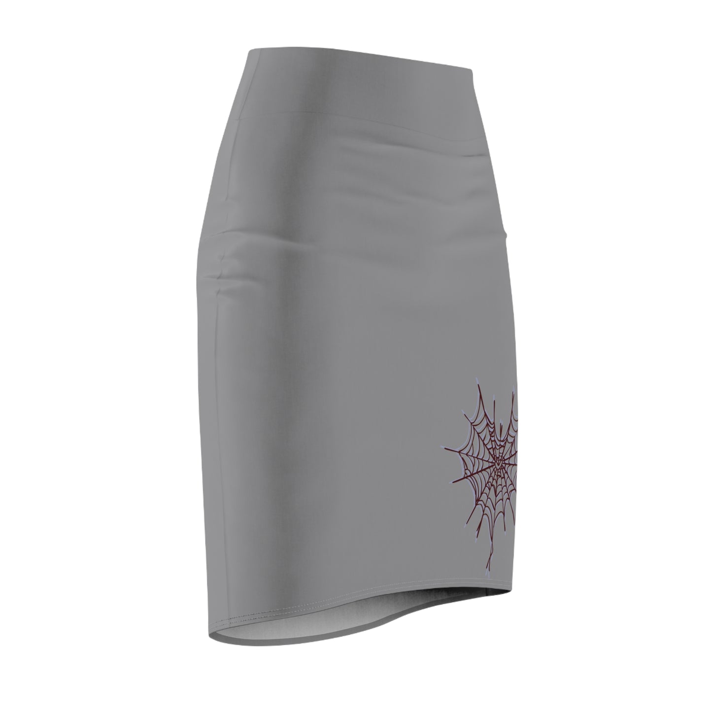 Halloween-Inspired Women's Pencil Skirt, Spooky Skirt, Customizable Skirt, Graphic Pencil Skirt, Holiday Fashion, Unique Outfit