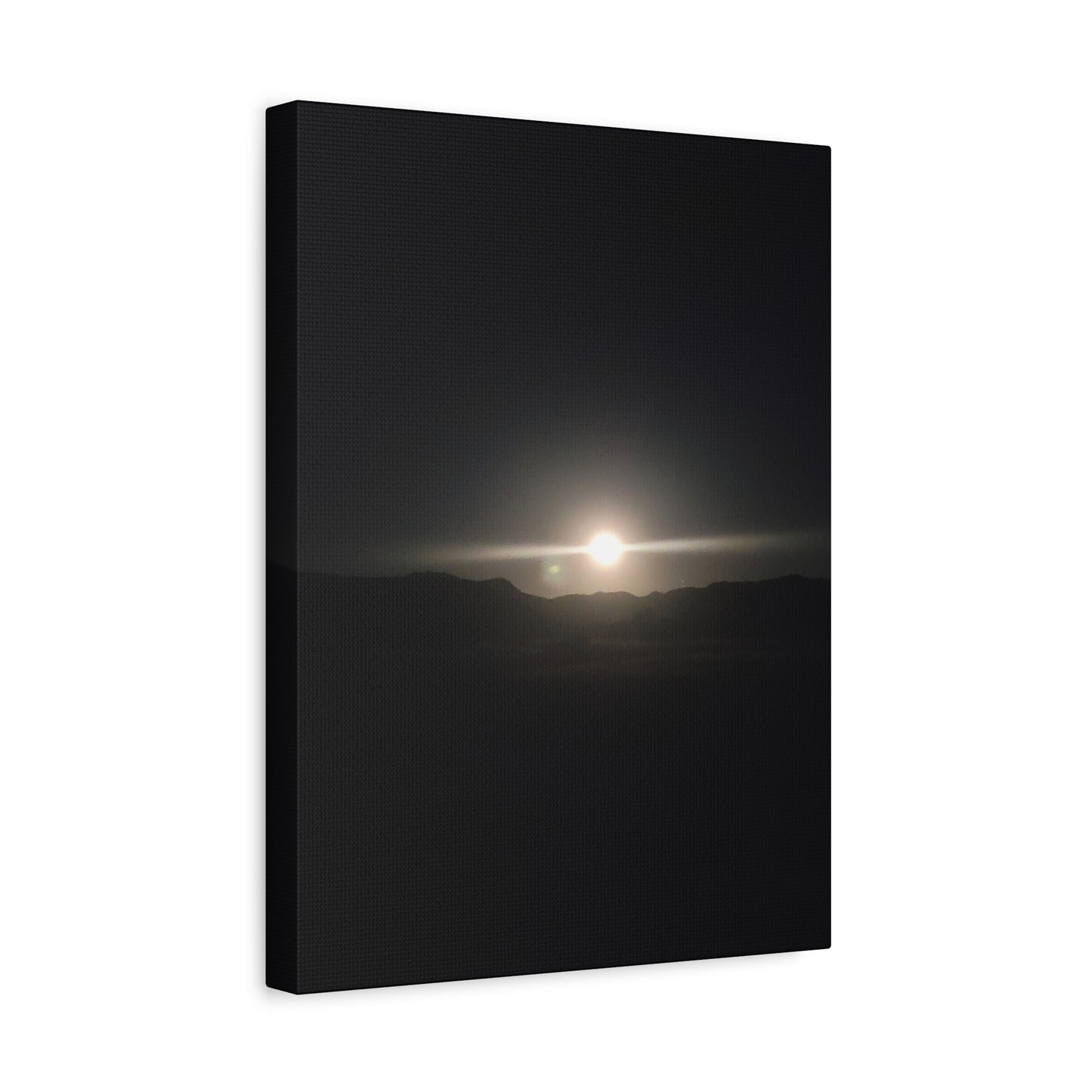 Stretched Canvas Art Print, Modern Wall Decor, Sunset Photography, Home Aesthetic, Gift for Her, Art for Living Room
