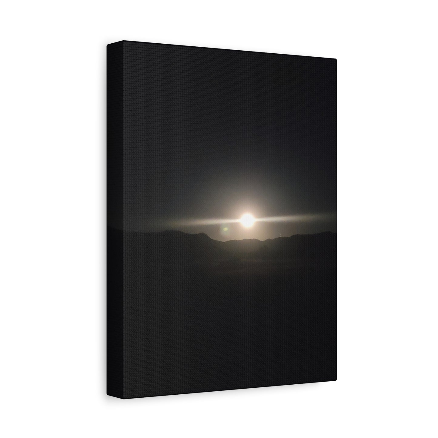 Stretched Canvas Art Print, Modern Wall Decor, Sunset Photography, Home Aesthetic, Gift for Her, Art for Living Room