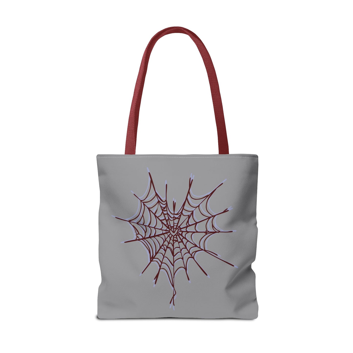 Spooky Spiderweb Tote Bag, Halloween Accessories, Eco-Friendly Tote, Fun Chic Bag, Holiday Gift, Daily Use