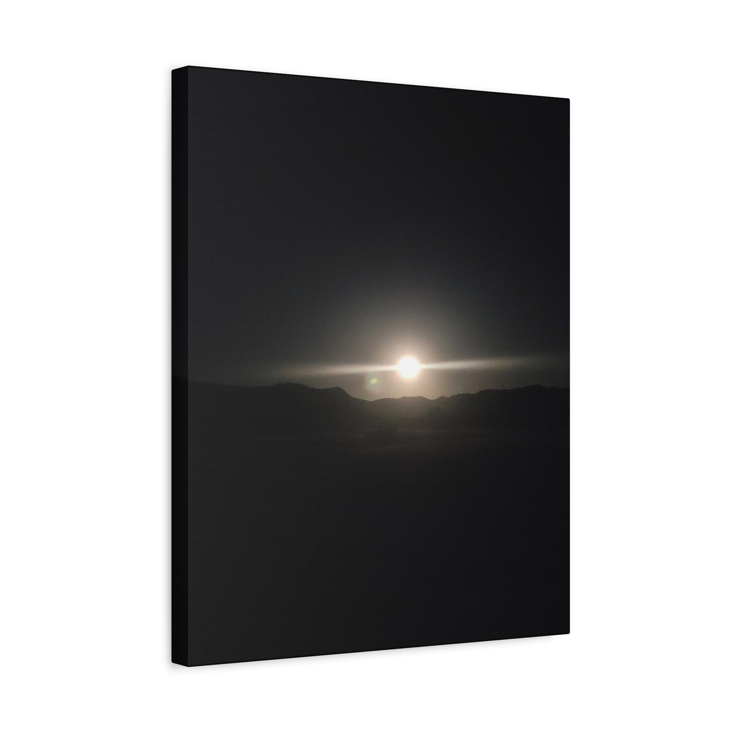 Stretched Canvas Art Print, Modern Wall Decor, Sunset Photography, Home Aesthetic, Gift for Her, Art for Living Room