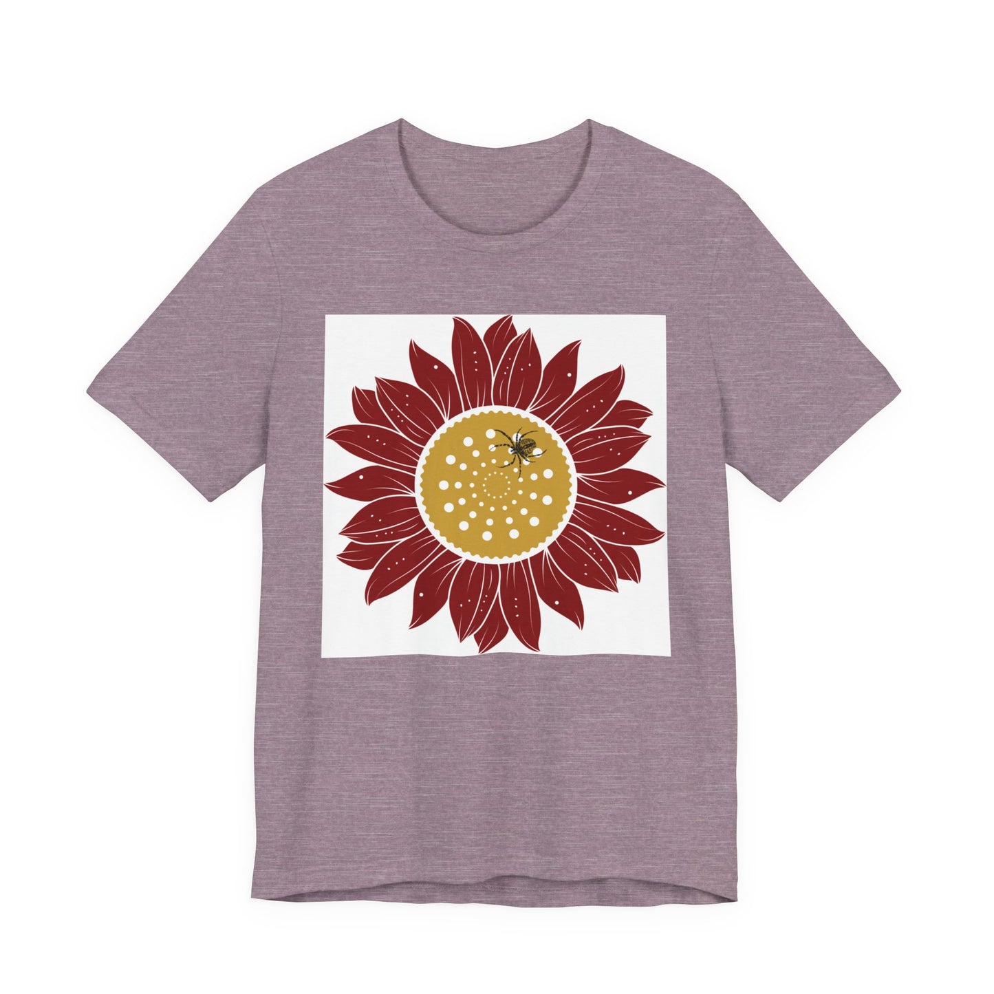 Sunflower Tee, Unisex T-Shirt for Art Lovers, Nature Inspired Gift, Casual Wear, Creative Expression