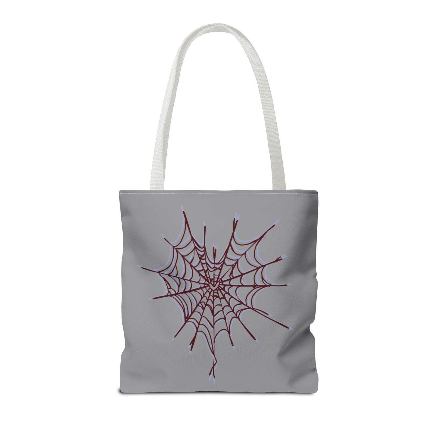 Spooky Spiderweb Tote Bag, Halloween Accessories, Eco-Friendly Tote, Fun Chic Bag, Holiday Gift, Daily Use