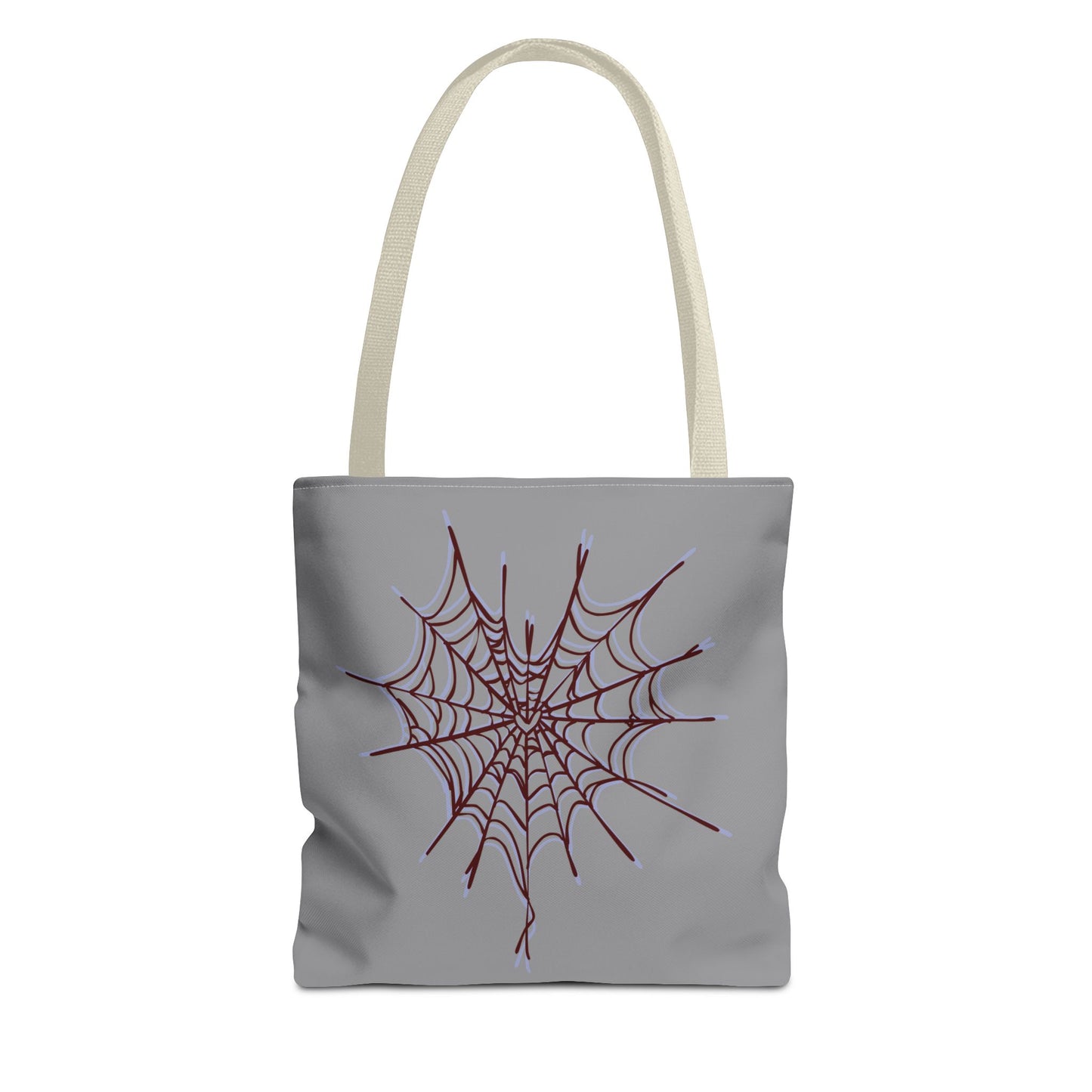 Spooky Spiderweb Tote Bag, Halloween Accessories, Eco-Friendly Tote, Fun Chic Bag, Holiday Gift, Daily Use