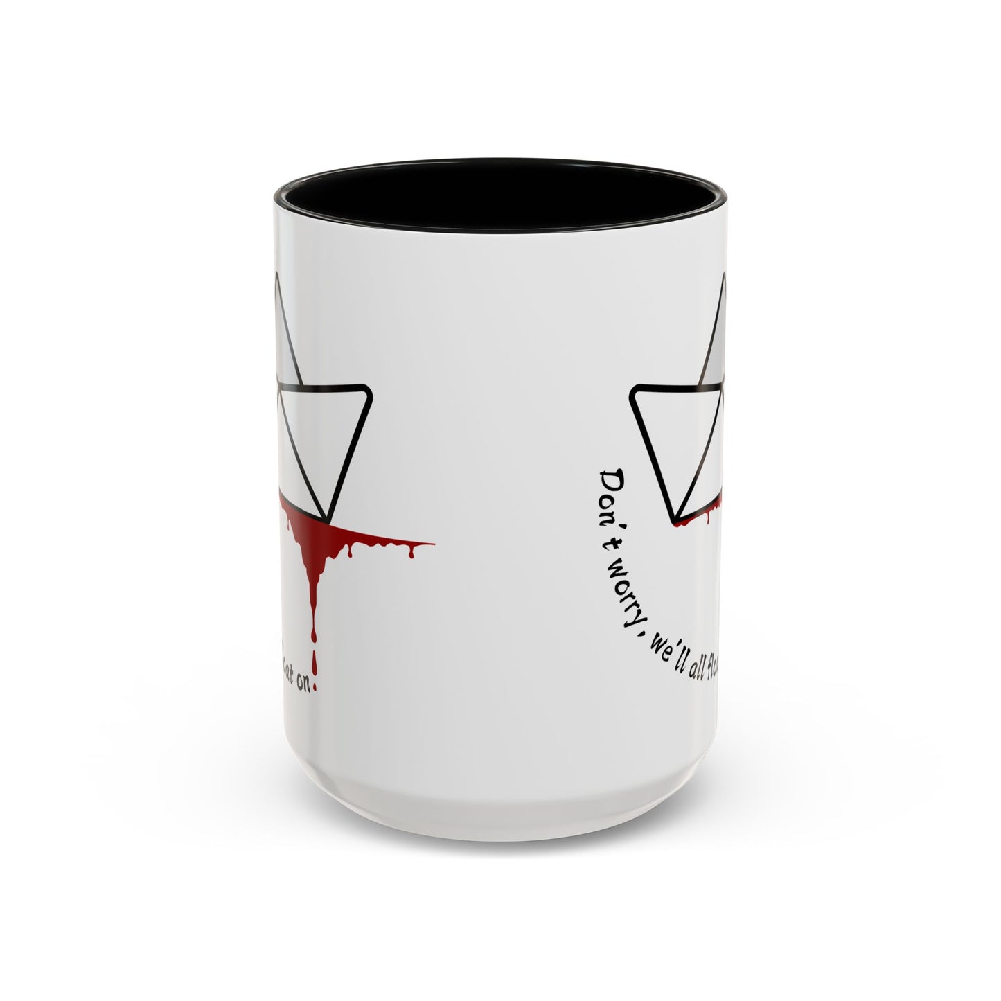 Spooky Accent Coffee Mug (Halloween, Horror, Gift for Fans, Unique Design, Quote Mug)