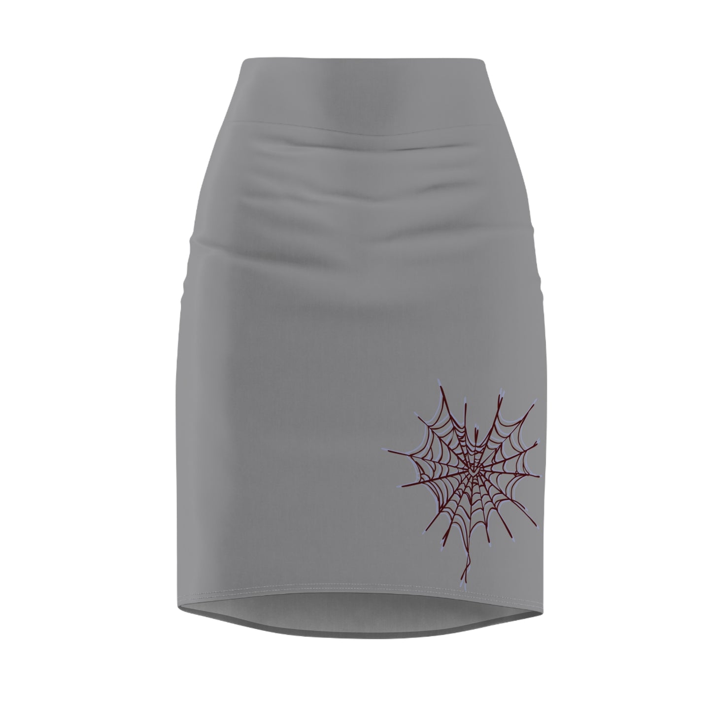 Halloween-Inspired Women's Pencil Skirt, Spooky Skirt, Customizable Skirt, Graphic Pencil Skirt, Holiday Fashion, Unique Outfit