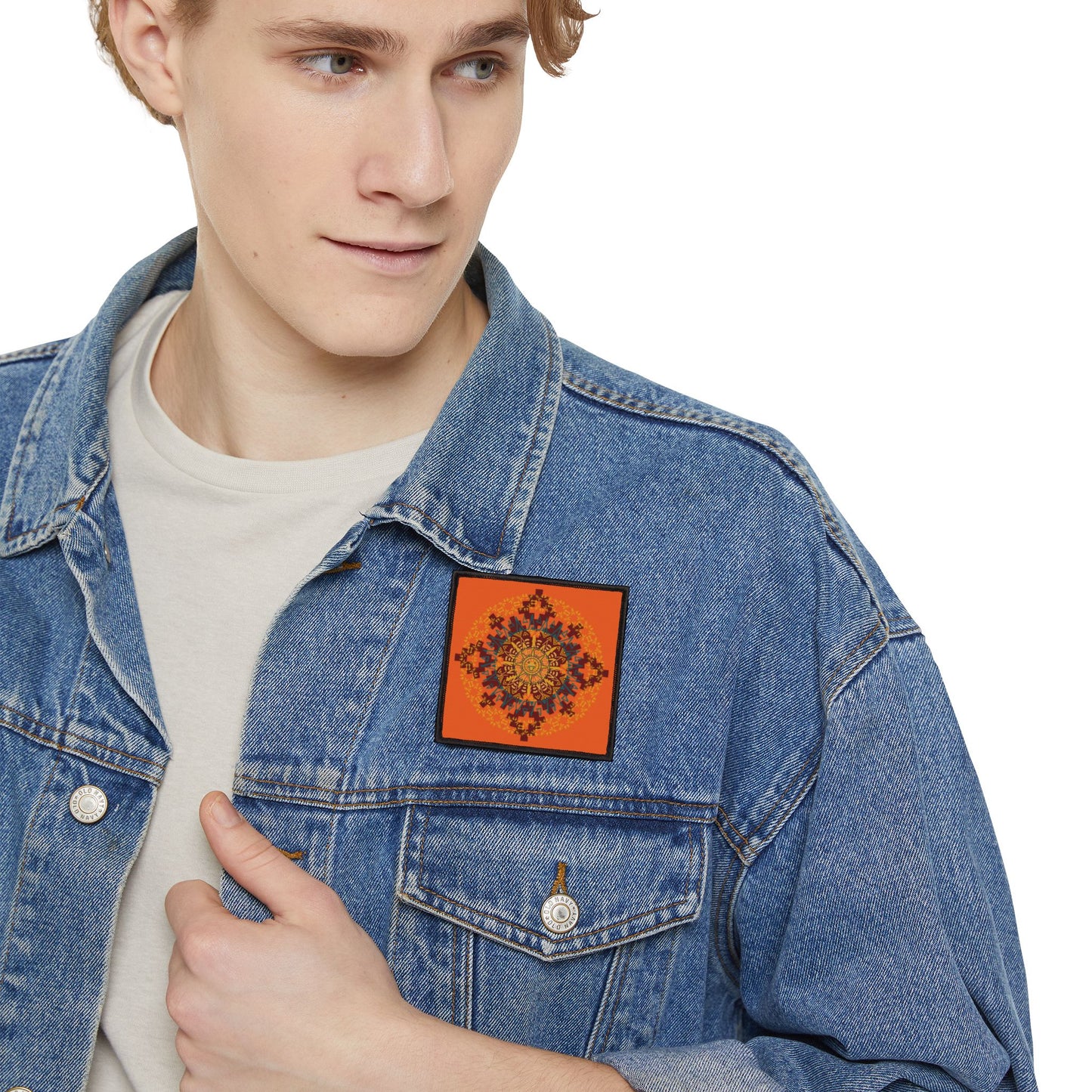 Vibrant Boho Iron-On Patches for Jackets, Bags, Hats, Personalize Your Style, Unique Gift for Her