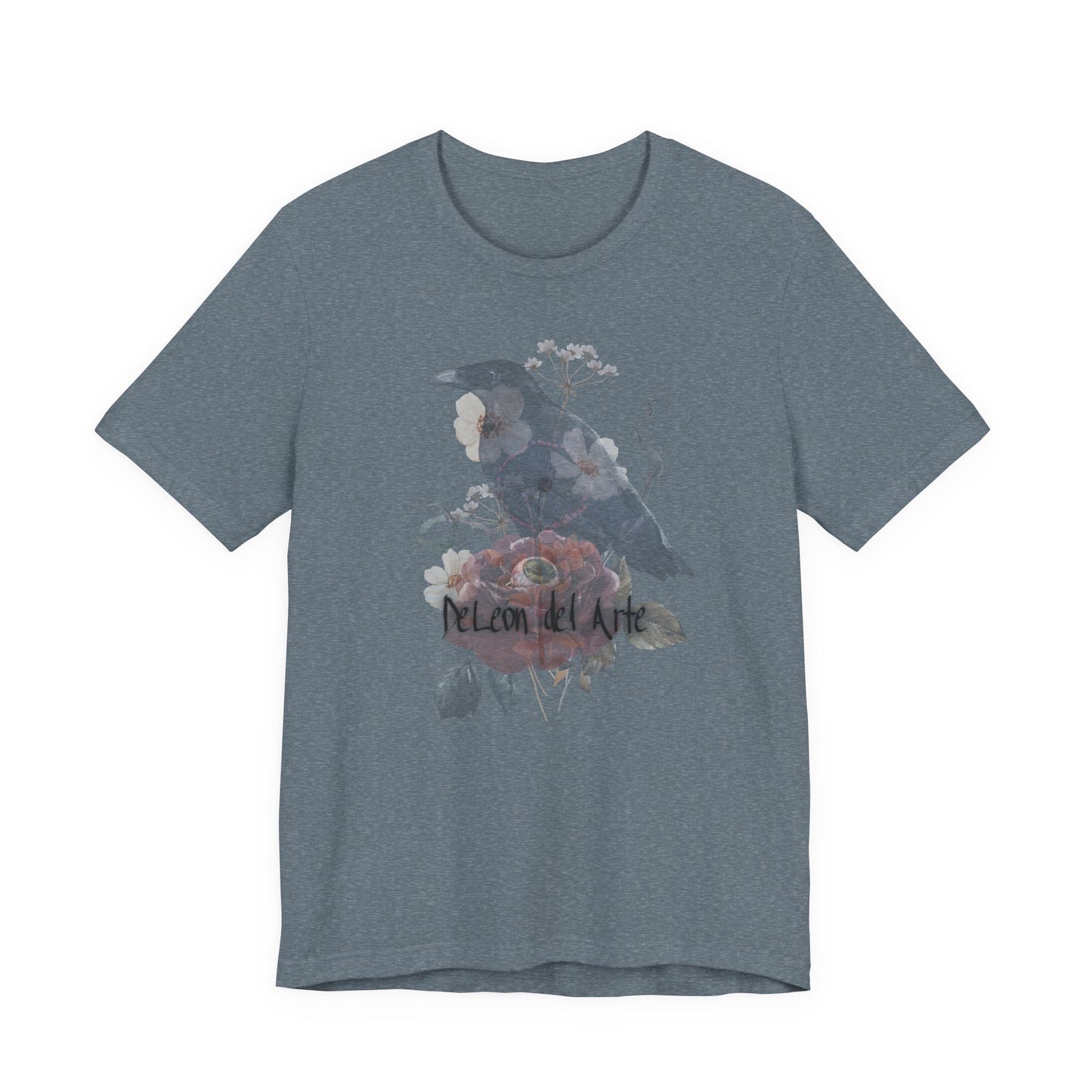Artistic Bird Tee, Unisex T-Shirt for Art Lovers, Nature Inspired Gift, Casual Wear, Creative Expression