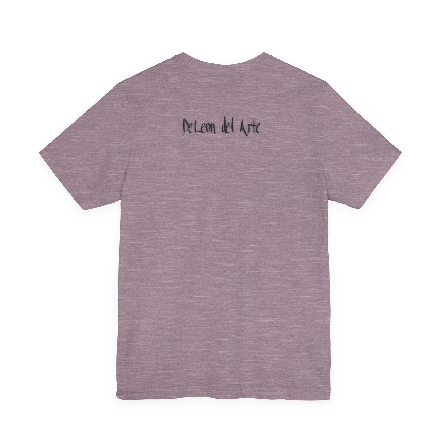 Double-sided Split Logo Artistic Bird Tee, Unisex T-Shirt for Art Lovers, Nature Inspired Gift, Casual Wear, Creative Expression