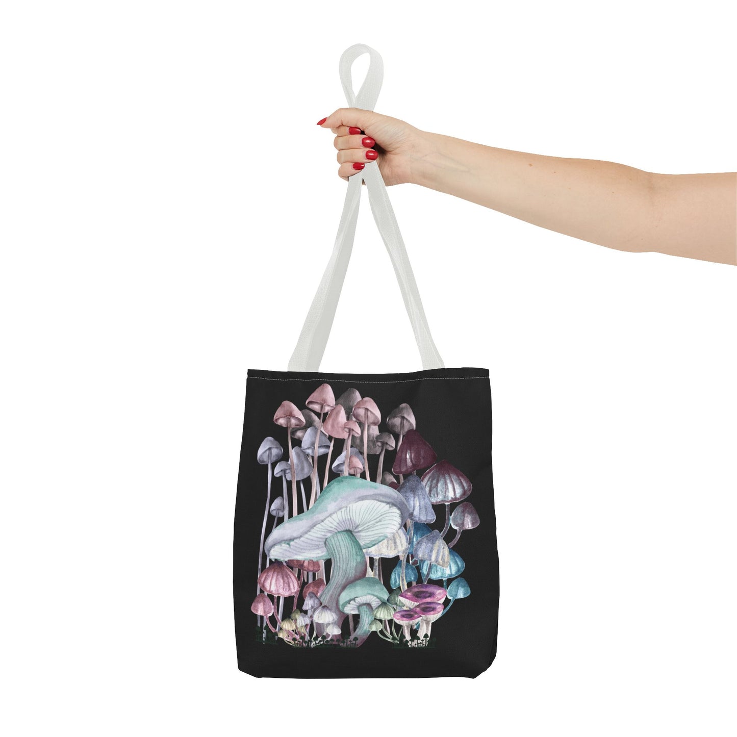 Whimsical Mushroom Tote Bag, Reusable Shopping Bag, Eco-Friendly Gift, Nature-Inspired, Boho Style Bag, Perfect for Farmers Markets, Travel
