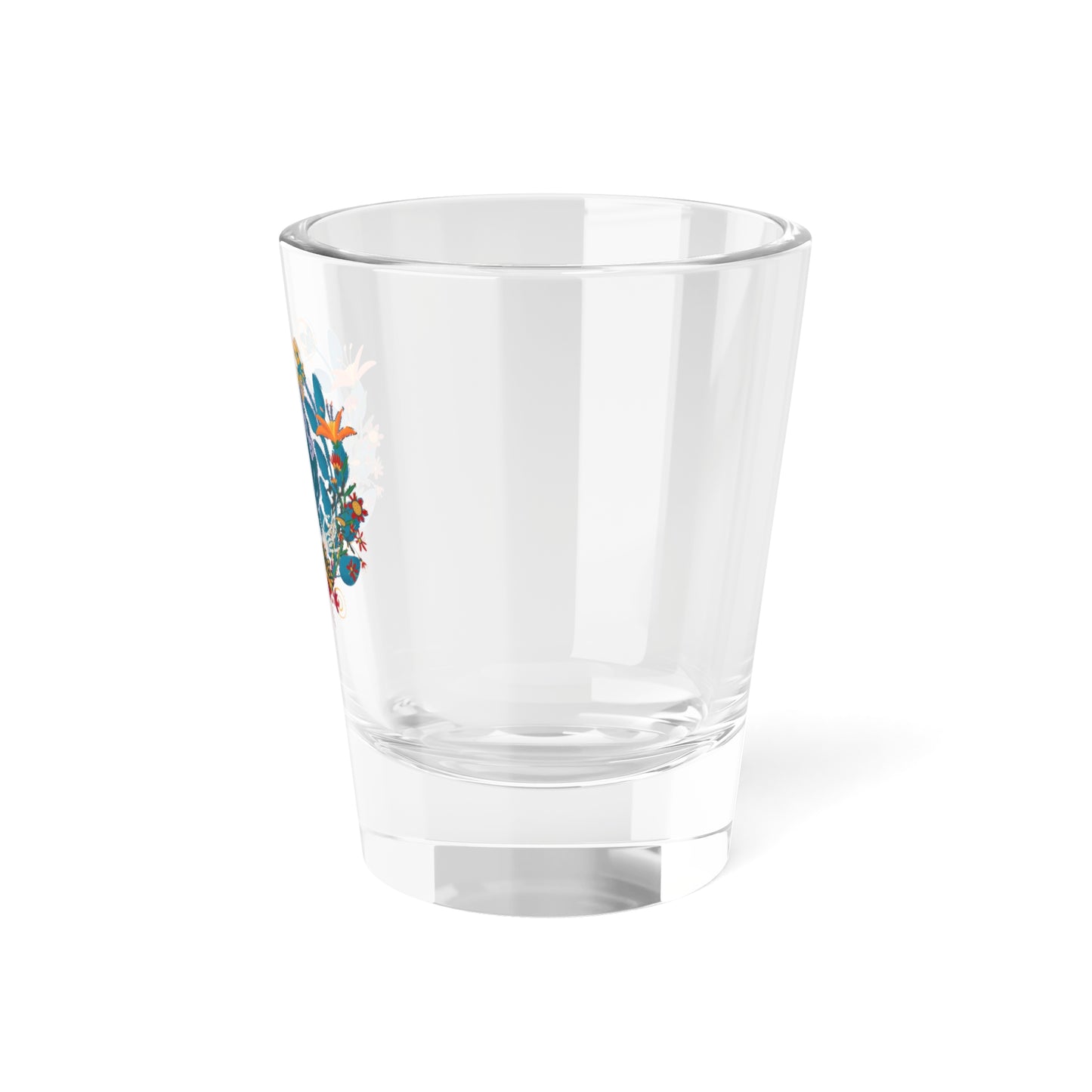 Festive Dia de los Muertos Shot Glass, 1.5oz | Unique Barware for Celebrations, Halloween, Parties, Gifts, Home Decor