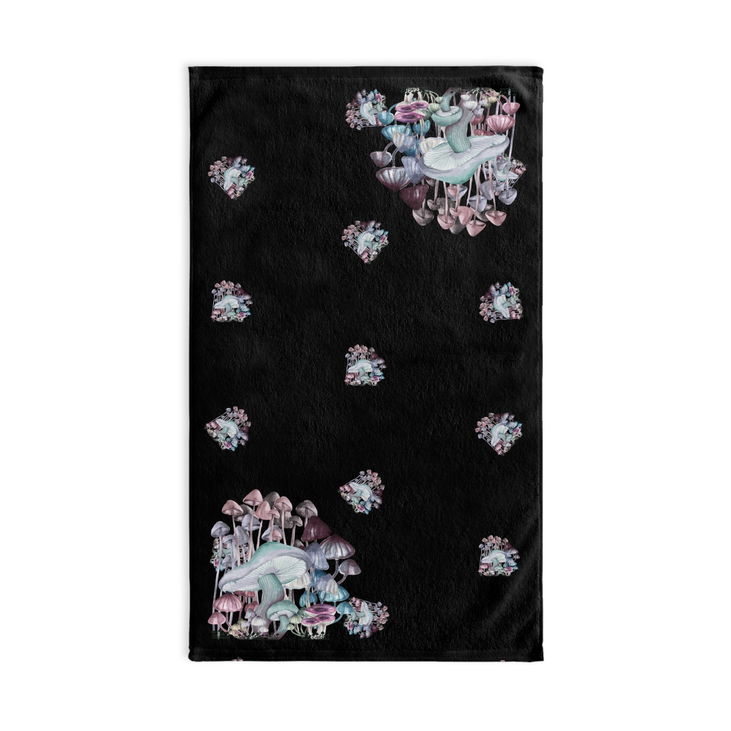 Whimsical Mushroom Hand Towel, Eco-Friendly Kitchen Towels, Bathroom Decor, Gift for Nature Lovers, Fairy Tale Towel