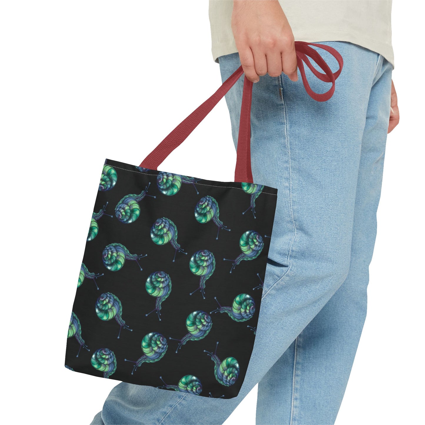 Eco Chic Tote Bag, Stylish Beach Bag, Unique Shopping Tote, Trendy Gift Bag, Nautical Decorative Tote, Marine Pattern Accessory