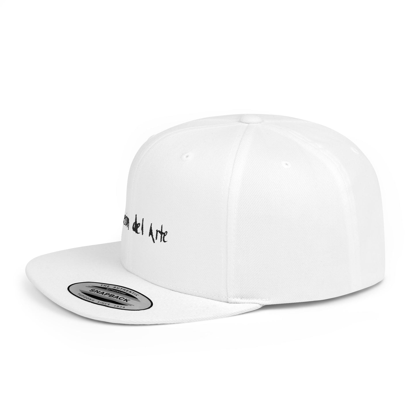 DeLeon del Arte logo Flat Bill Snapback