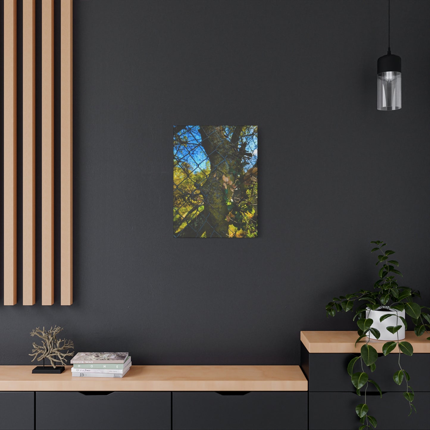 Nature-Inspired Canvas Art, Botanical Wall Decor, Home Aesthetic, Gift for Gardeners, Rustic Art for Living Room, Greenery Home Decor