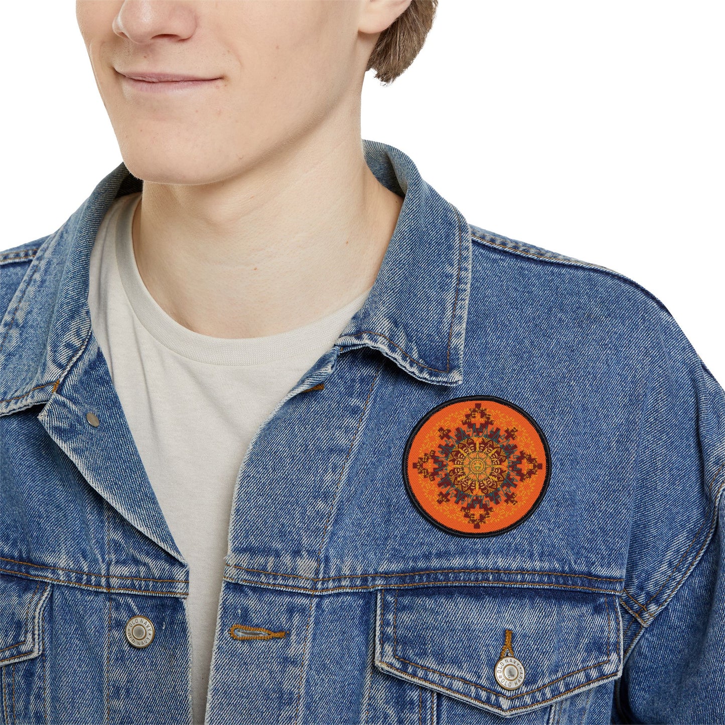 Vibrant Boho Iron-On Patches for Jackets, Bags, Hats, Personalize Your Style, Unique Gift for Her