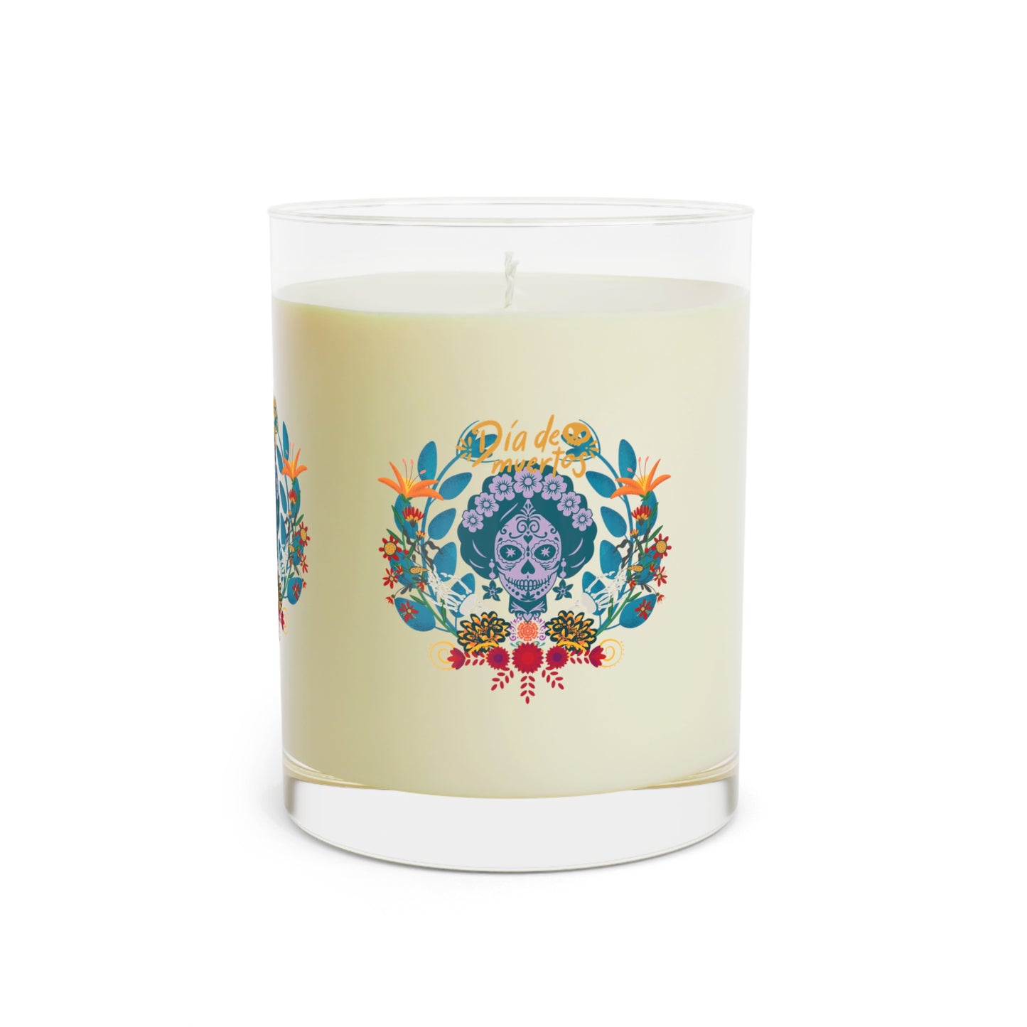 Vibrant Floral Scented Candle - Handmade Aromatic Candle, Decorative Candle Gift, Relaxing Home Decor, Cozy Gift for Any Occasion
