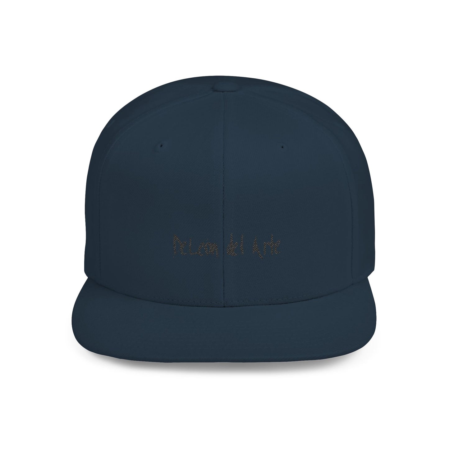 DeLeon del Arte logo Flat Bill Snapback
