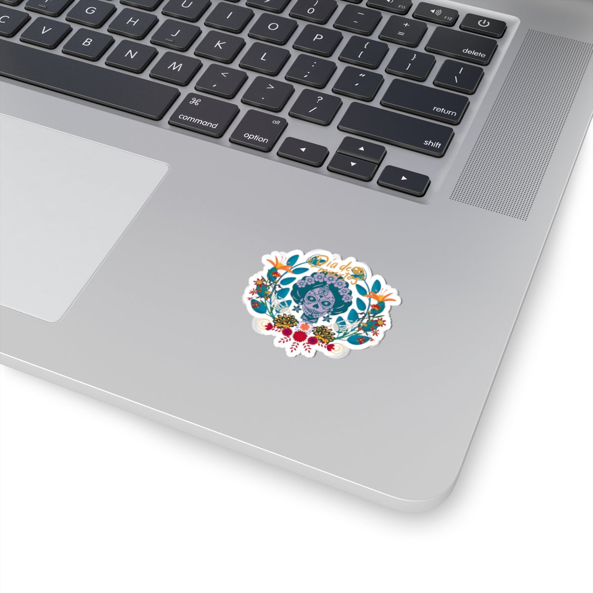 Dia de Muertos Kiss-Cut Stickers | Sugar Skull Art | Floral Decor | Fiesta Party Supplies | Laptop & Scrapbooking