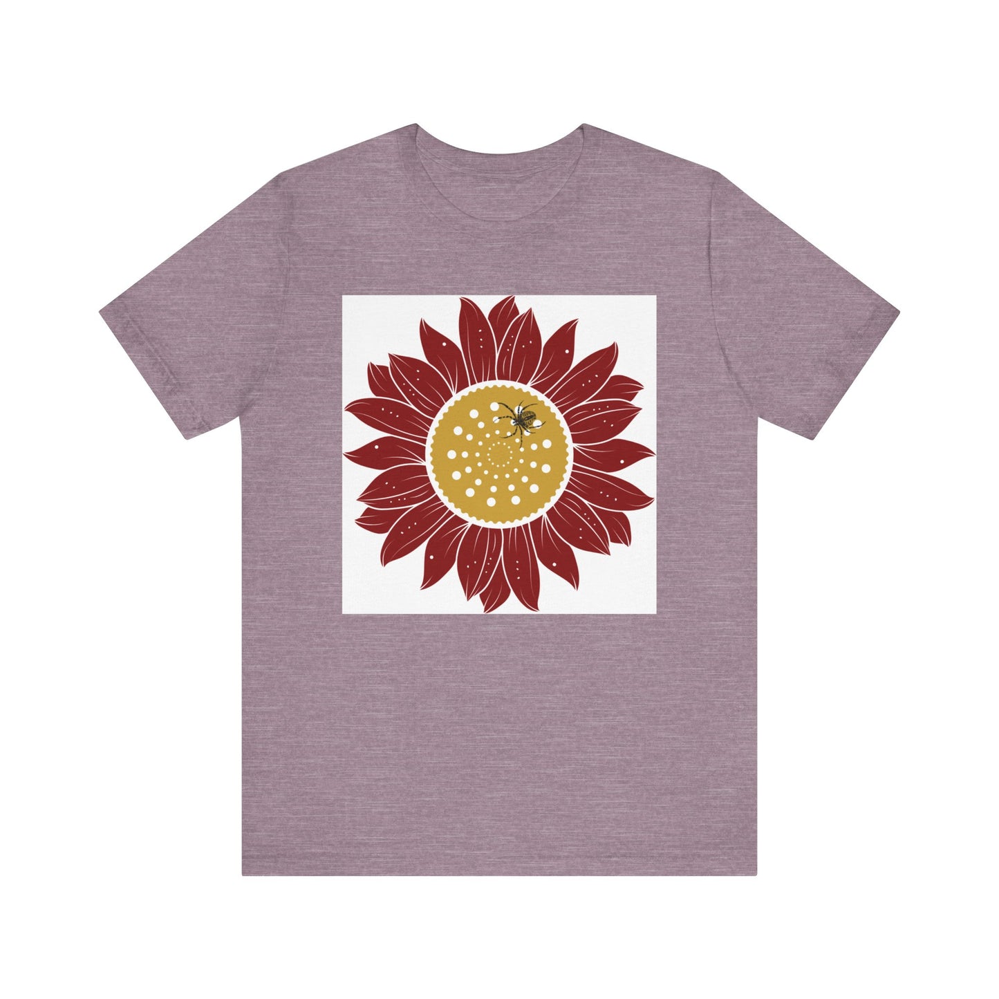 Sunflower Tee, Unisex T-Shirt for Art Lovers, Nature Inspired Gift, Casual Wear, Creative Expression