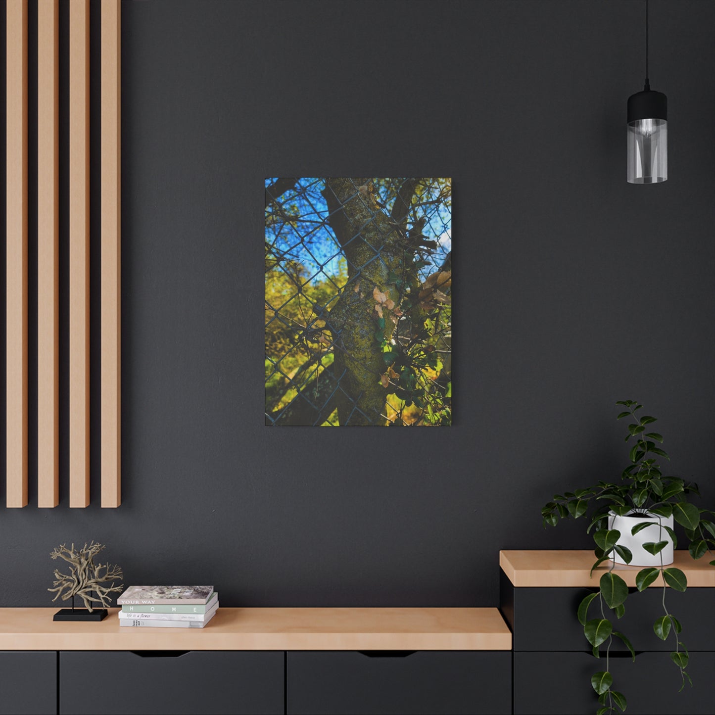 Nature-Inspired Canvas Art, Botanical Wall Decor, Home Aesthetic, Gift for Gardeners, Rustic Art for Living Room, Greenery Home Decor