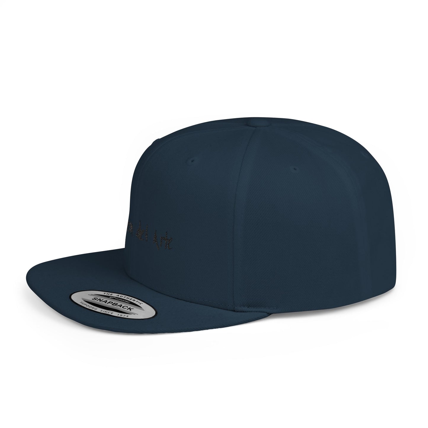 DeLeon del Arte logo Flat Bill Snapback