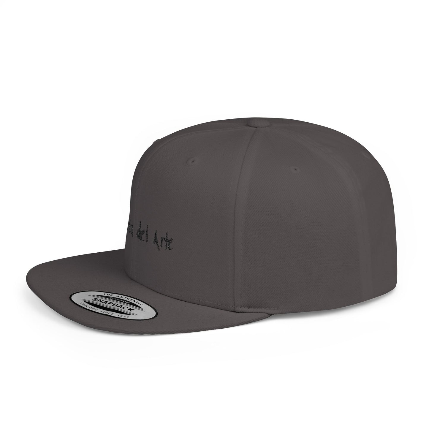 DeLeon del Arte logo Flat Bill Snapback