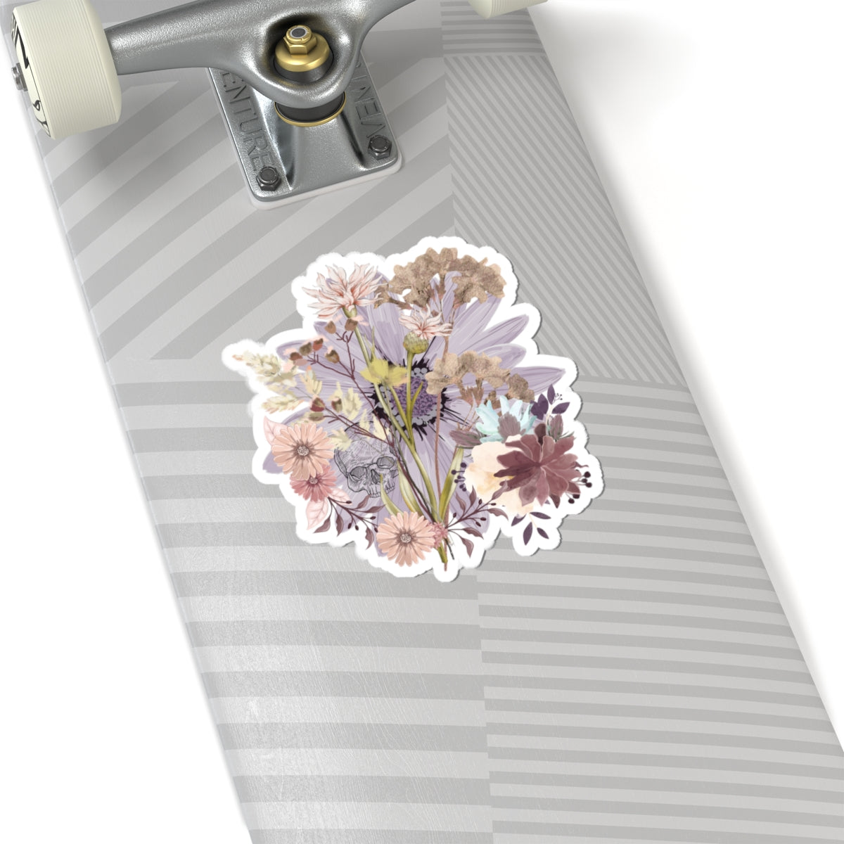 Boho Floral Kiss-Cut Stickers | Aesthetic Decor | Nature Lover Gifts, Floral Laptop Stickers, Journal Decor, Flower Art Stickers