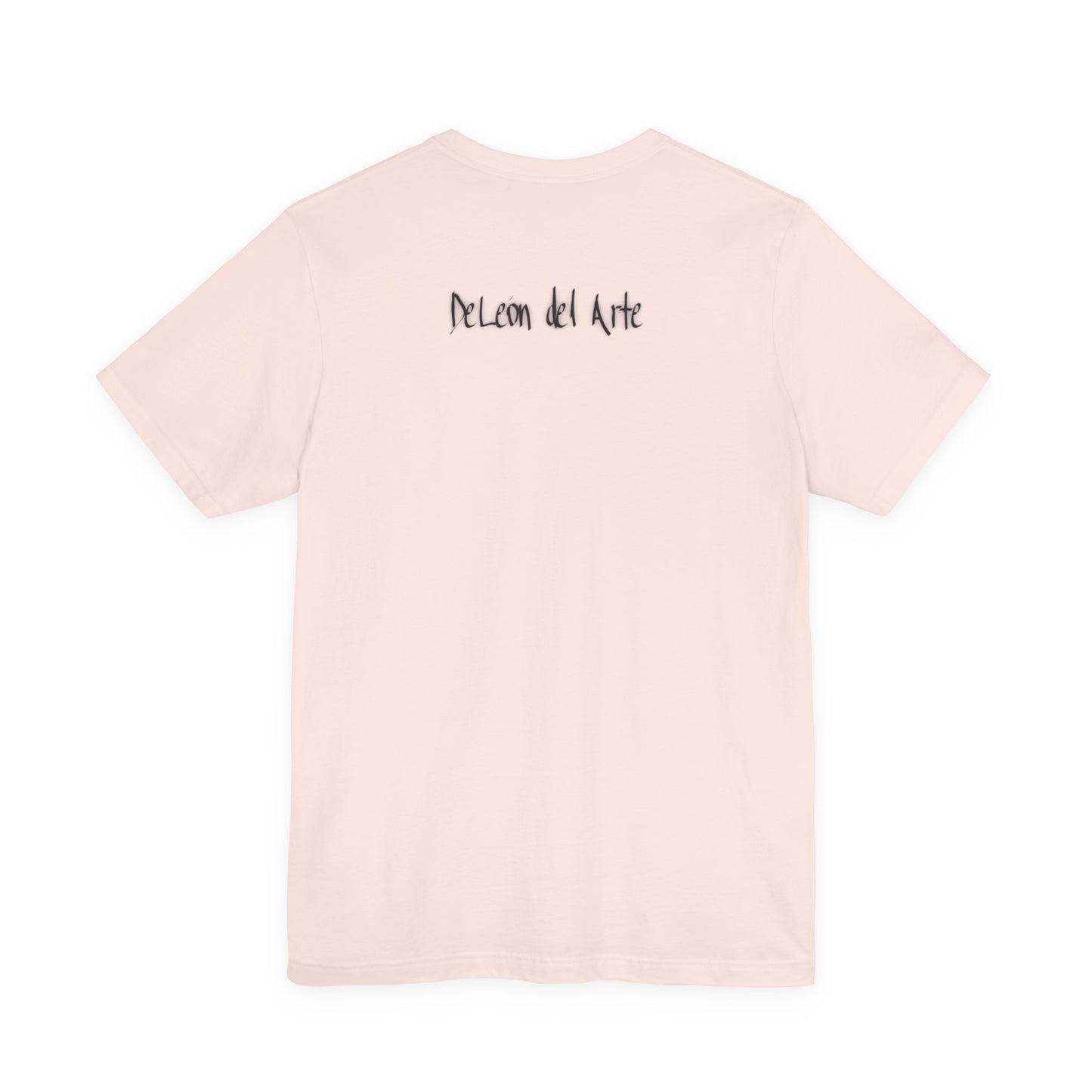 Double-sided Split Logo Artistic Bird Tee, Unisex T-Shirt for Art Lovers, Nature Inspired Gift, Casual Wear, Creative Expression