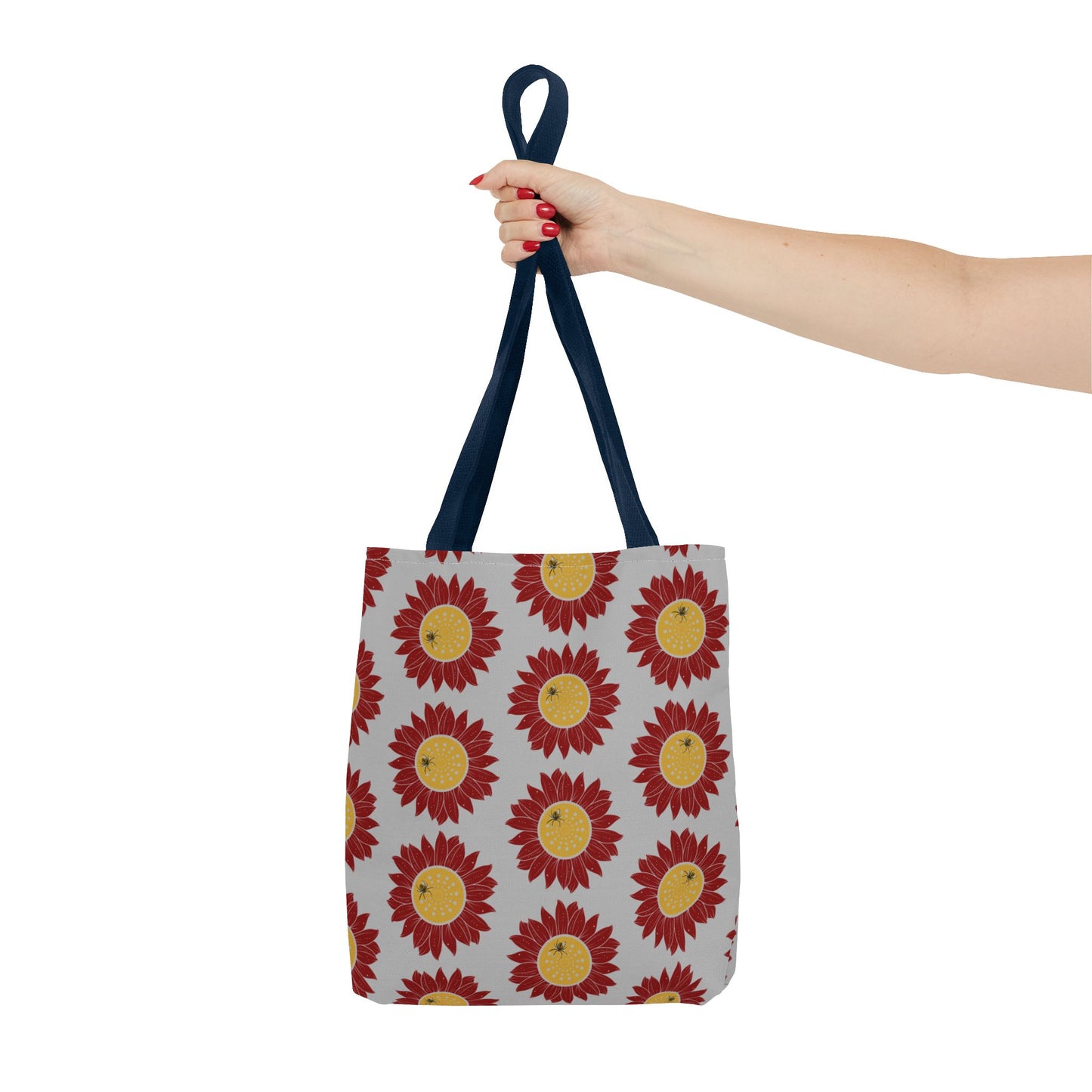 Bright Floral Tote Bag | Eco-Friendly Shopping Tote, Beach Bag, Summer Accessory, Gift for Her, Flower Pattern Carryall