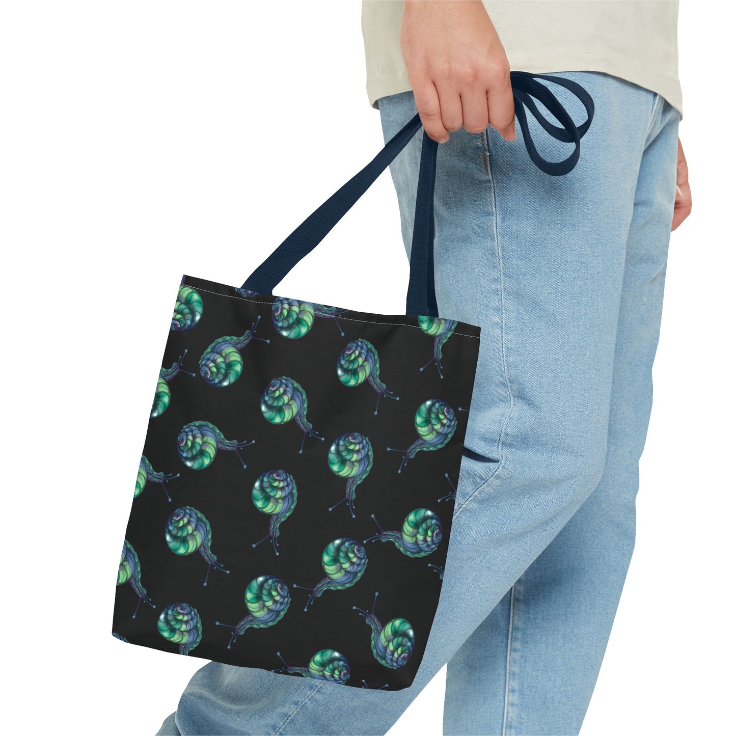 Eco Chic Tote Bag, Stylish Beach Bag, Unique Shopping Tote, Trendy Gift Bag, Nautical Decorative Tote, Marine Pattern Accessory