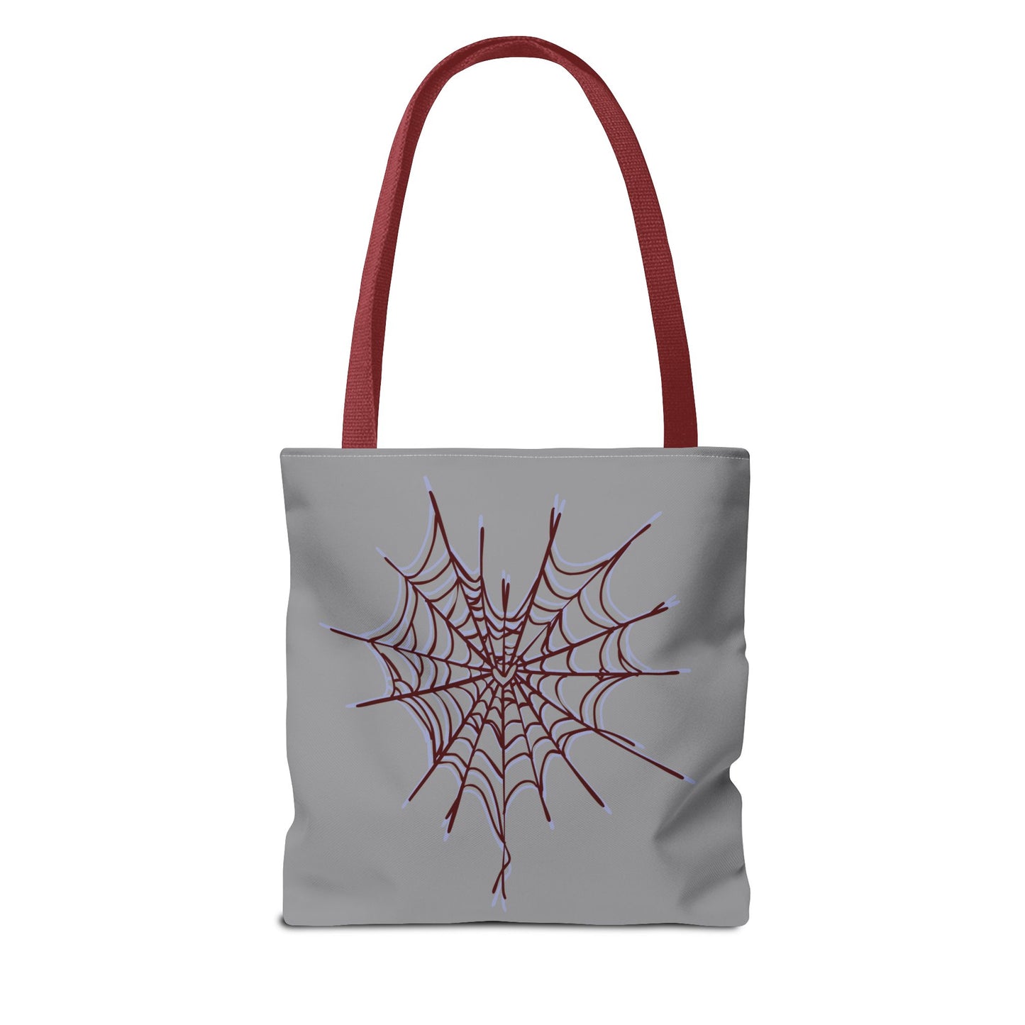 Spooky Spiderweb Tote Bag, Halloween Accessories, Eco-Friendly Tote, Fun Chic Bag, Holiday Gift, Daily Use